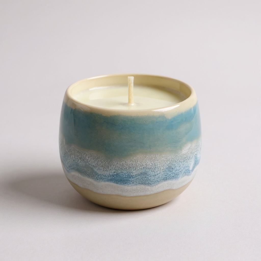 MEERESZAUBER - Duftkerze Becher