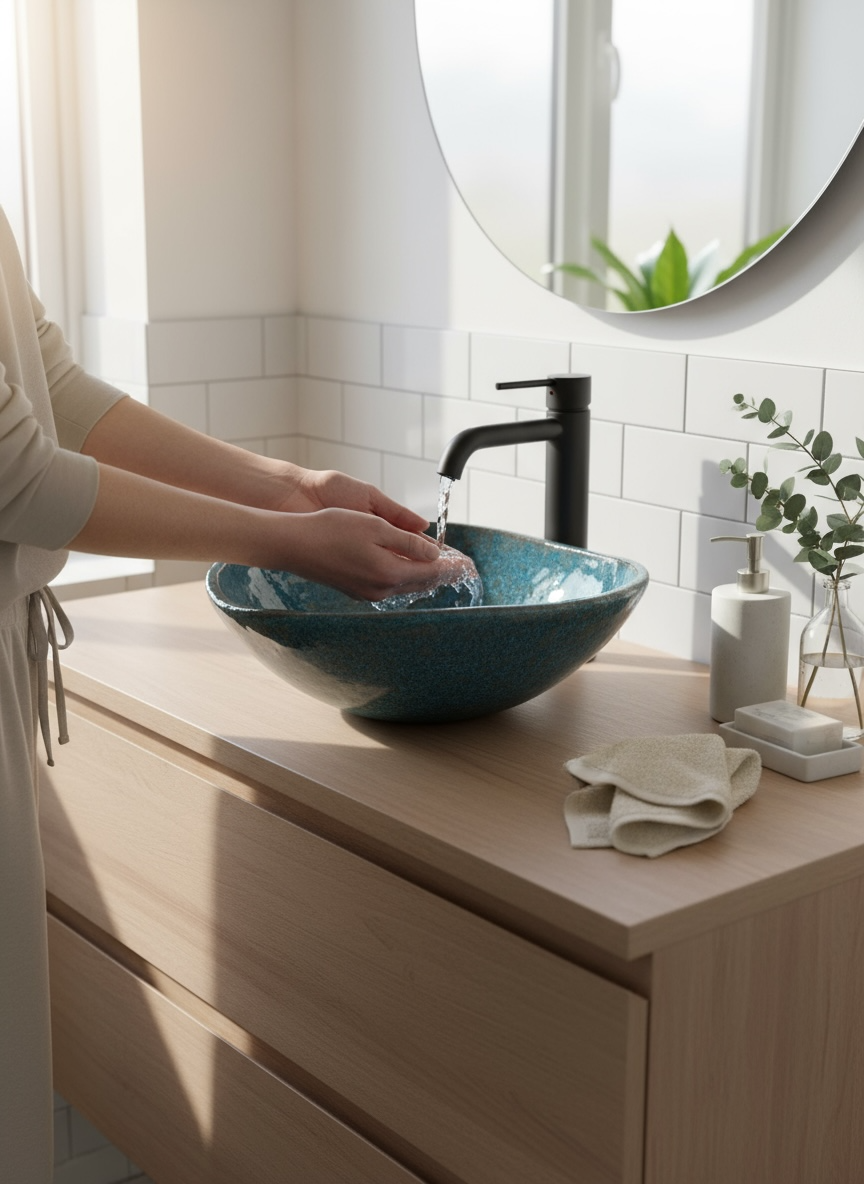 Ceramic Waschbecken „Ocean“ – das Meer im Badezimmer