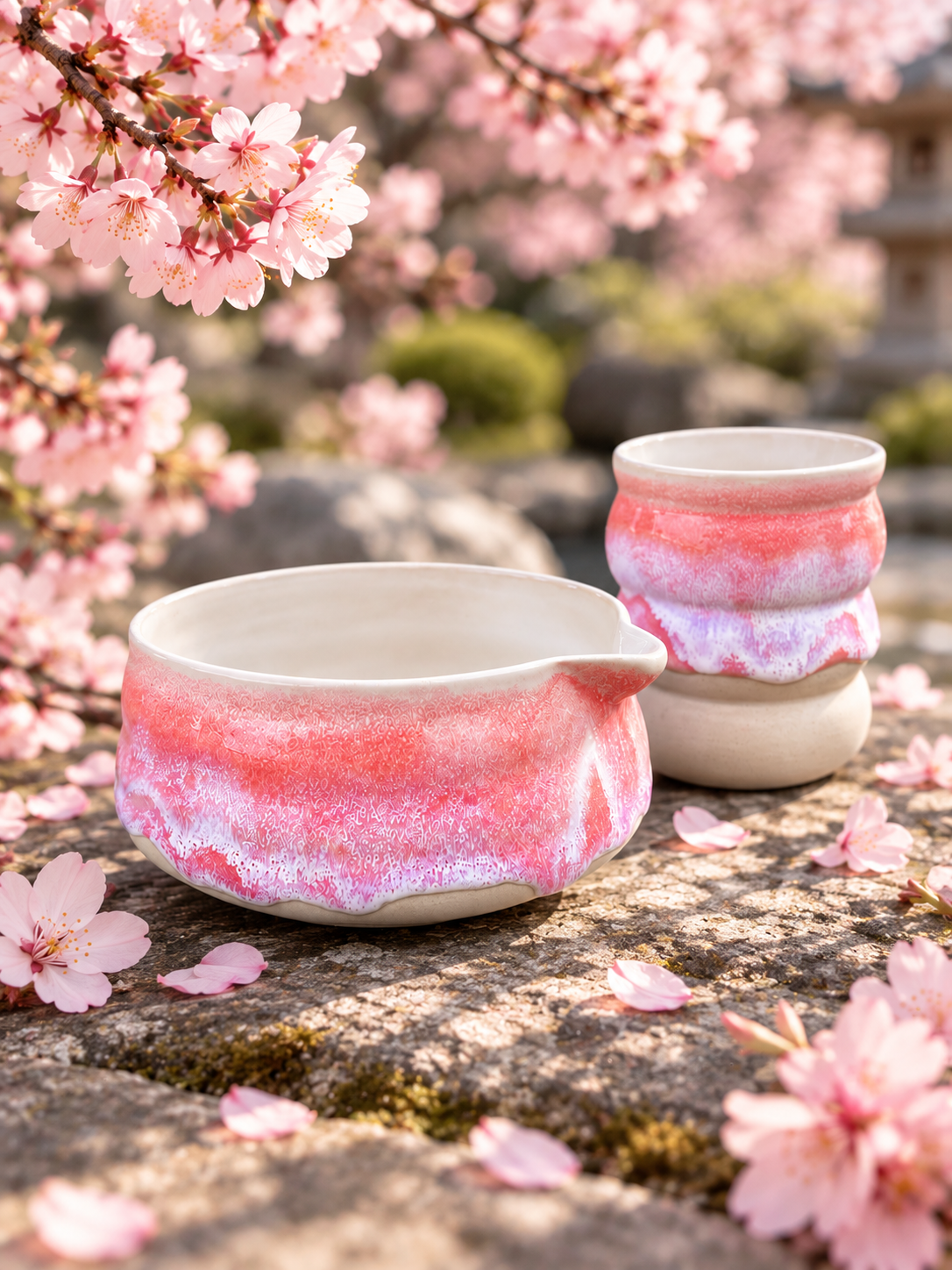 Matcha-Set „Kirschblüte“