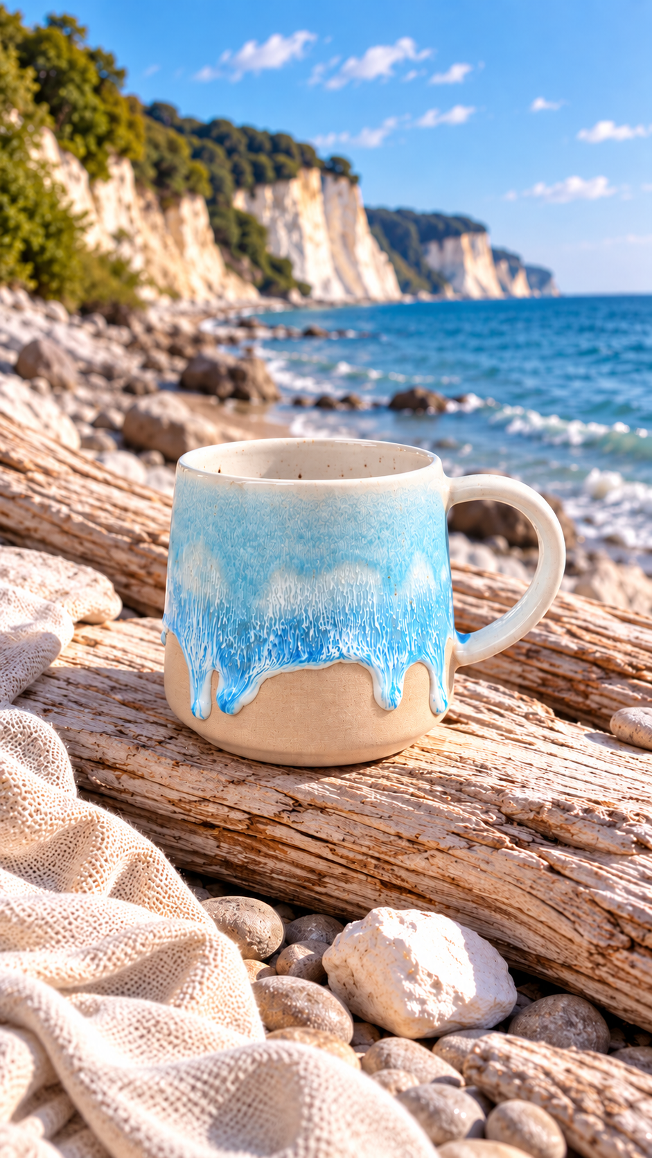 Tasse „Kreideküste“