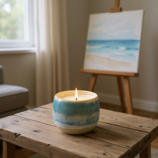 MEERESZAUBER - Duftkerze Becher