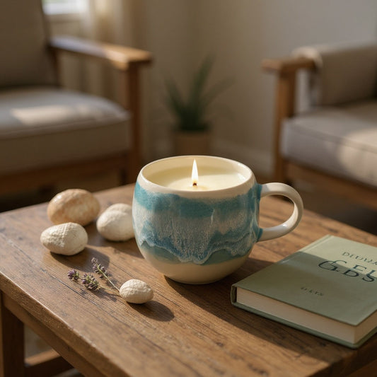 MEERESZAUBER - Duftkerze Tasse
